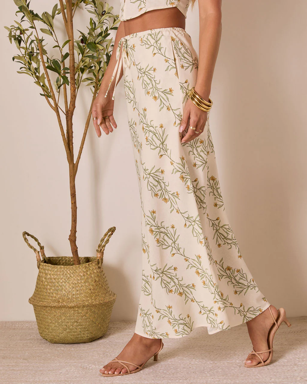 Sweet Surrender Floral Maxi Skirt - Image 3