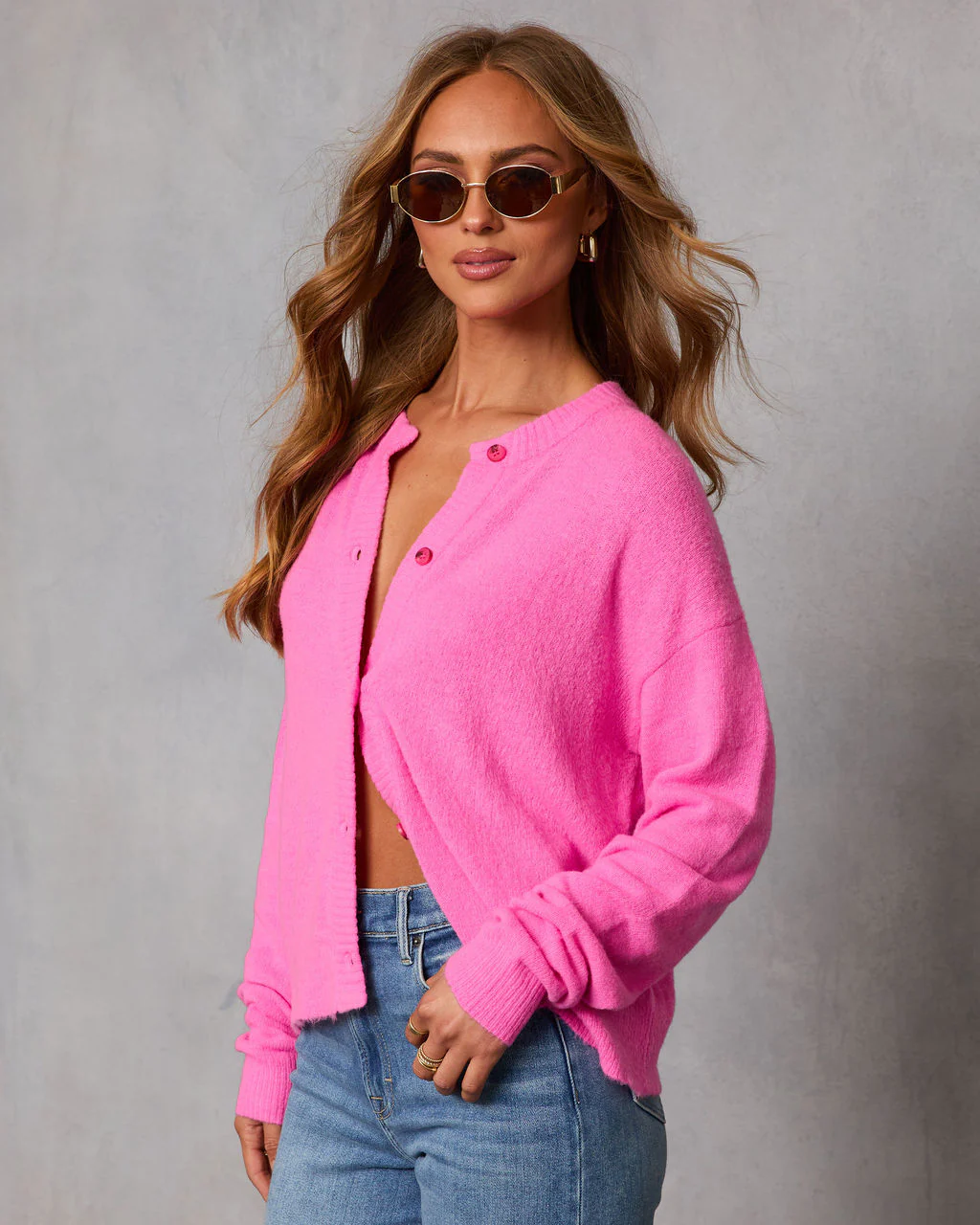 Sweetly Prepped Knit Cardigan - Image 3