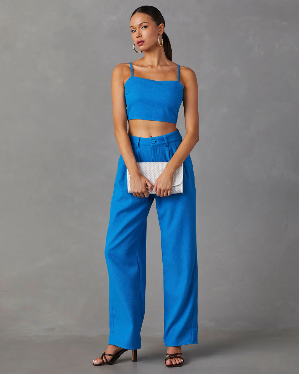 Tania Sleeveless Crop Top - Image 3