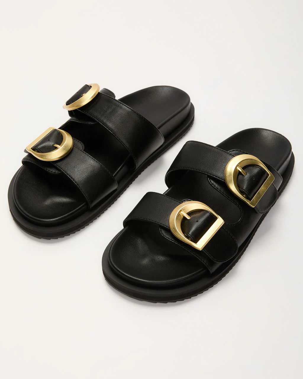Tayo Raffia Flat Sandals - Image 2