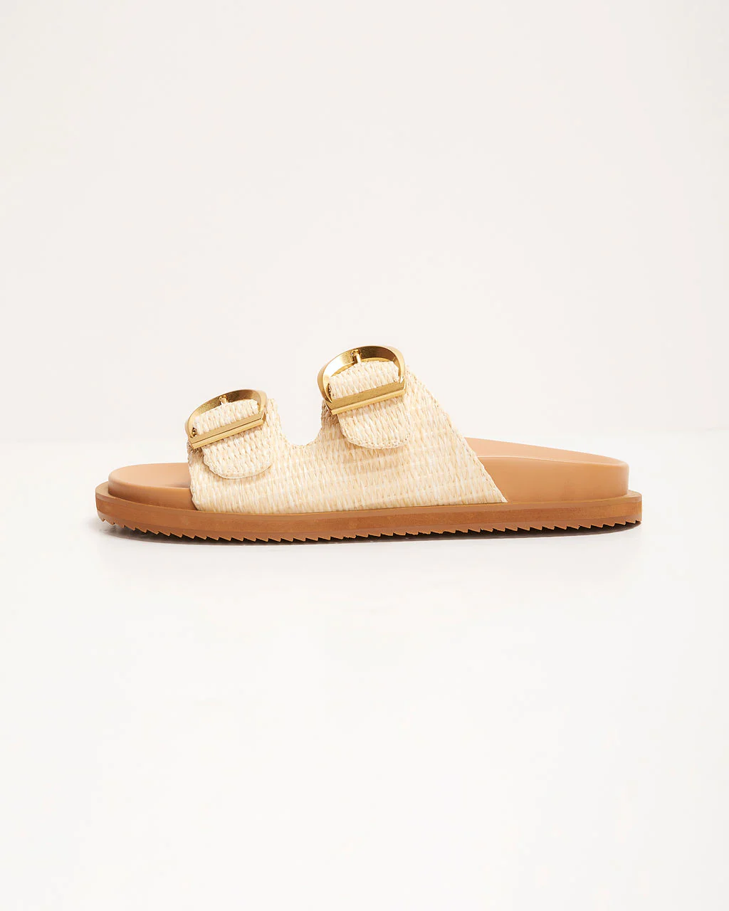 Tayo Raffia Flat Sandals - Image 8