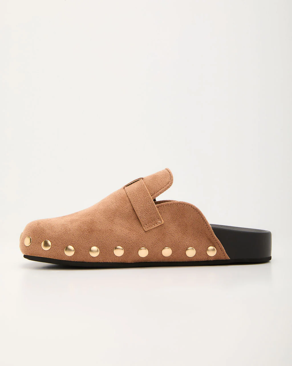 Telliah Faux Suede Studded Mule - Image 4