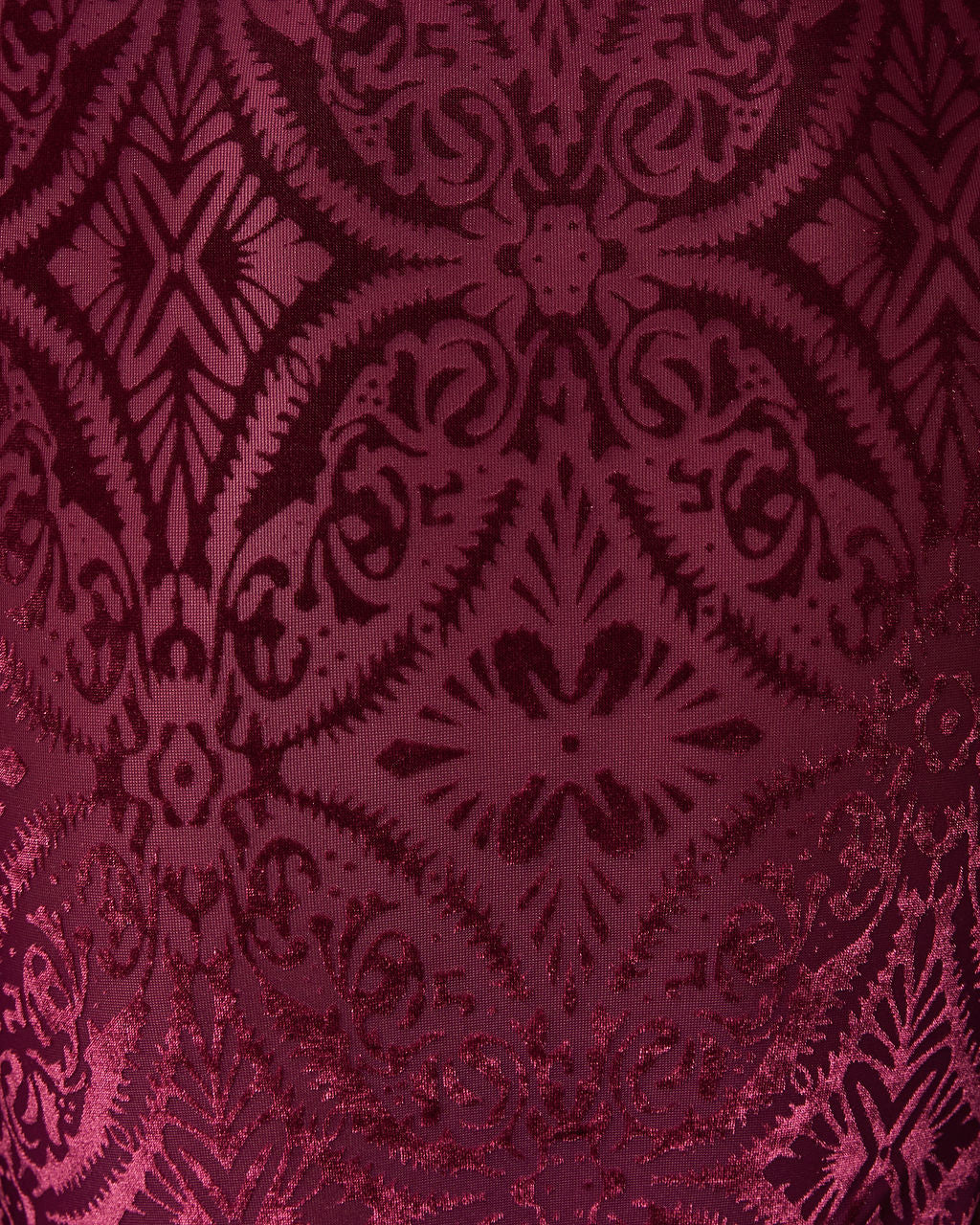Tessy Velvet Burnout Turtleneck Top - Image 12