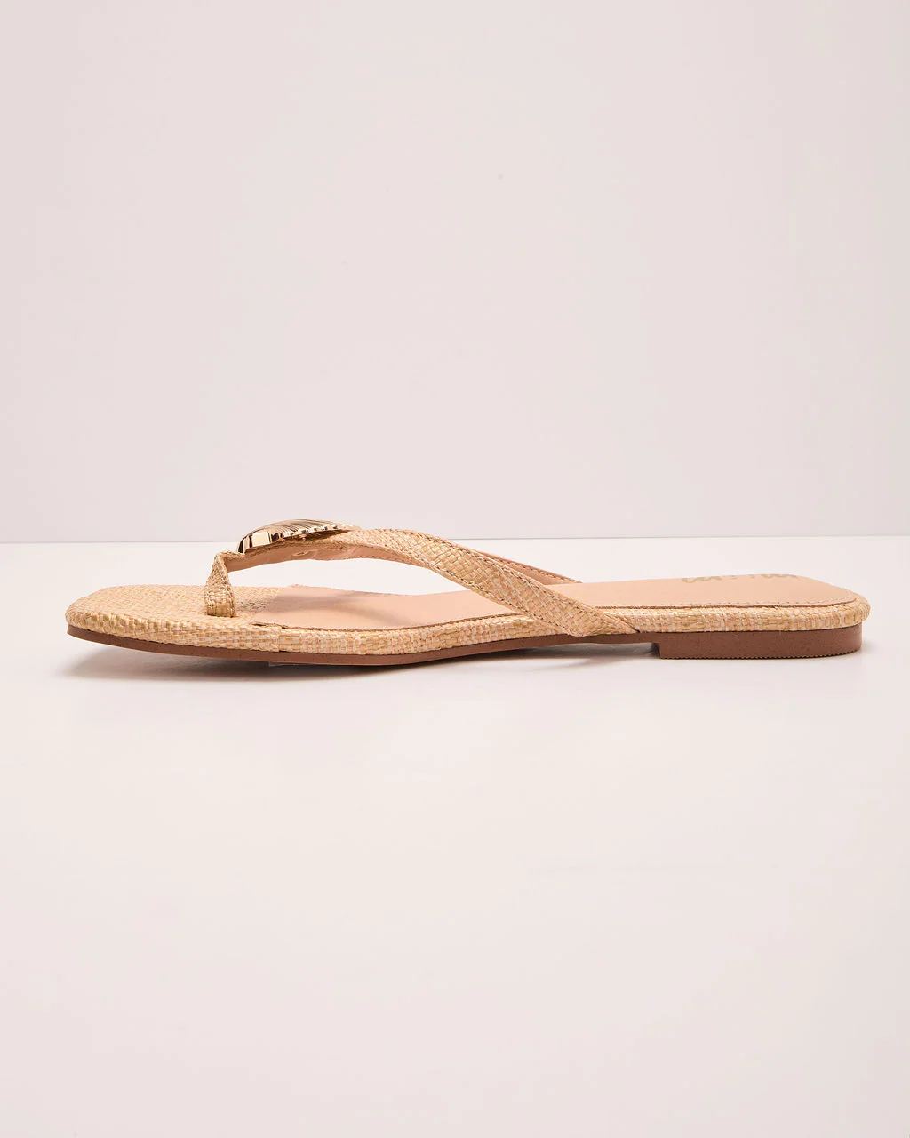 Tide Crush Raffia Seashell Charm Sandals - Image 3