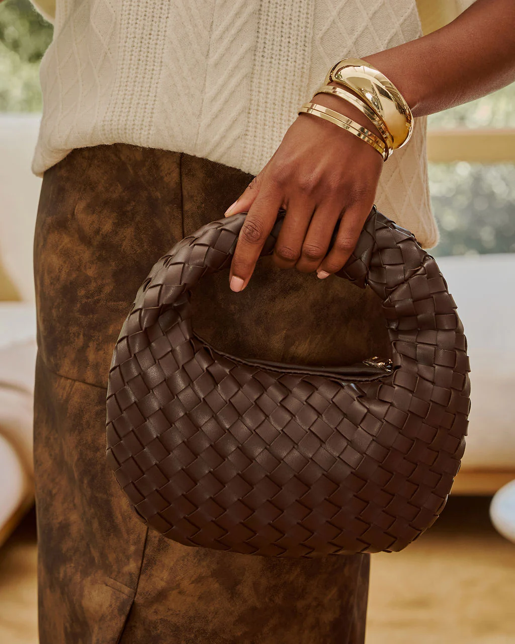 Tierra Woven Knot Handbag - Image 11