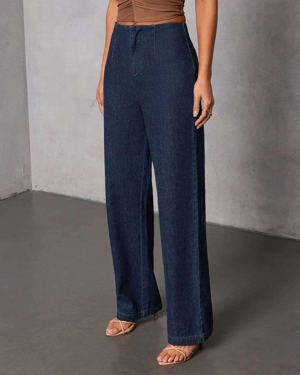 Tildie Rigid Denim Pants - Image 3