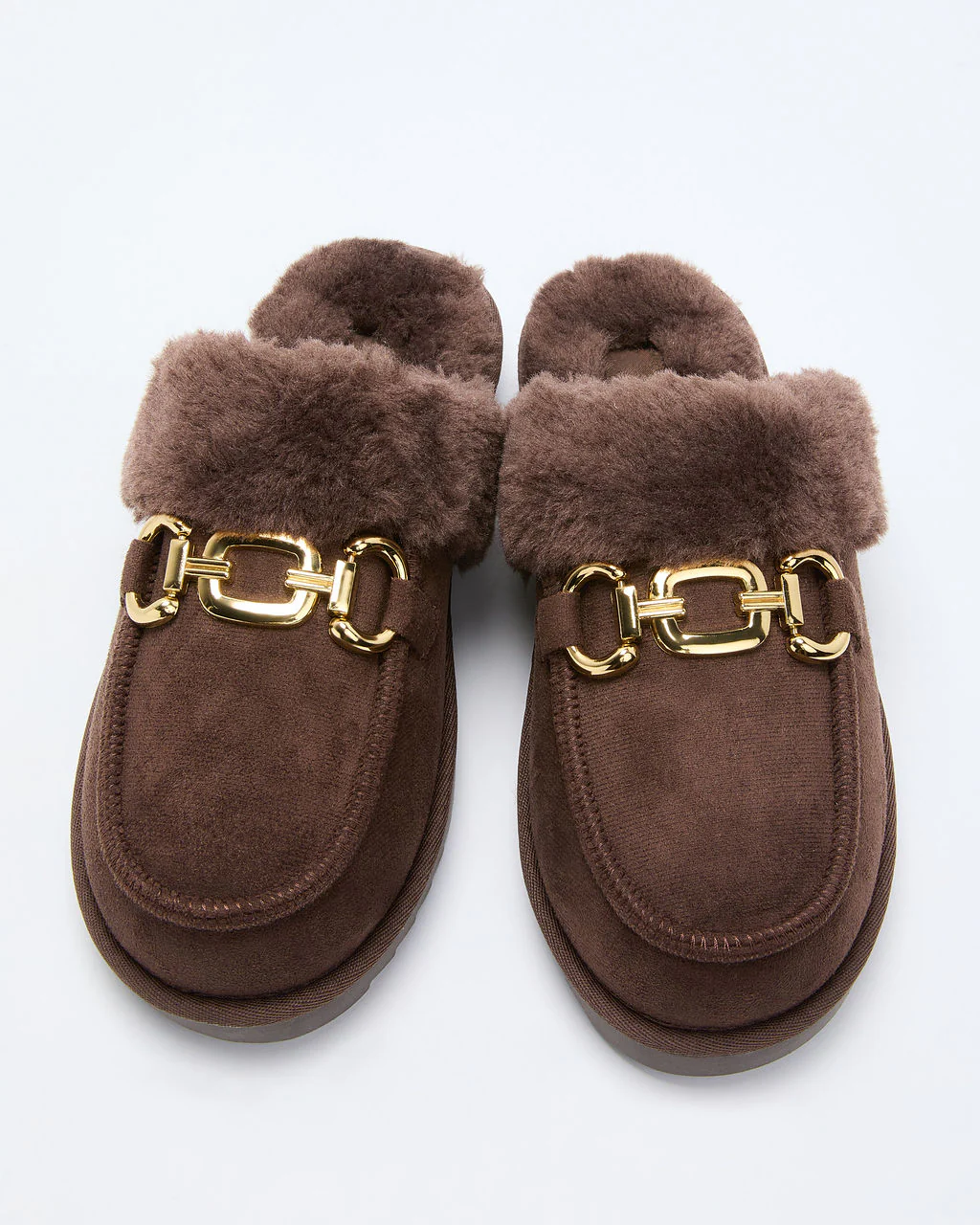 Toasted Oat Suede Horsebit Loafers - Image 2