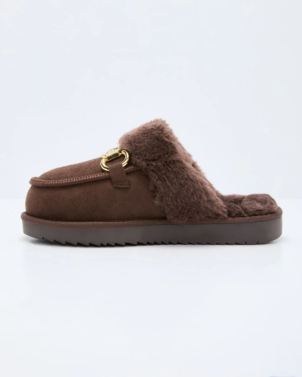 Toasted Oat Suede Horsebit Loafers - Image 3