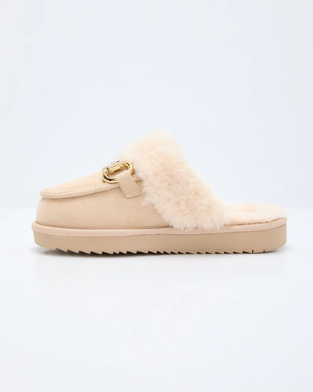 Toasted Oat Suede Horsebit Loafers - Image 9