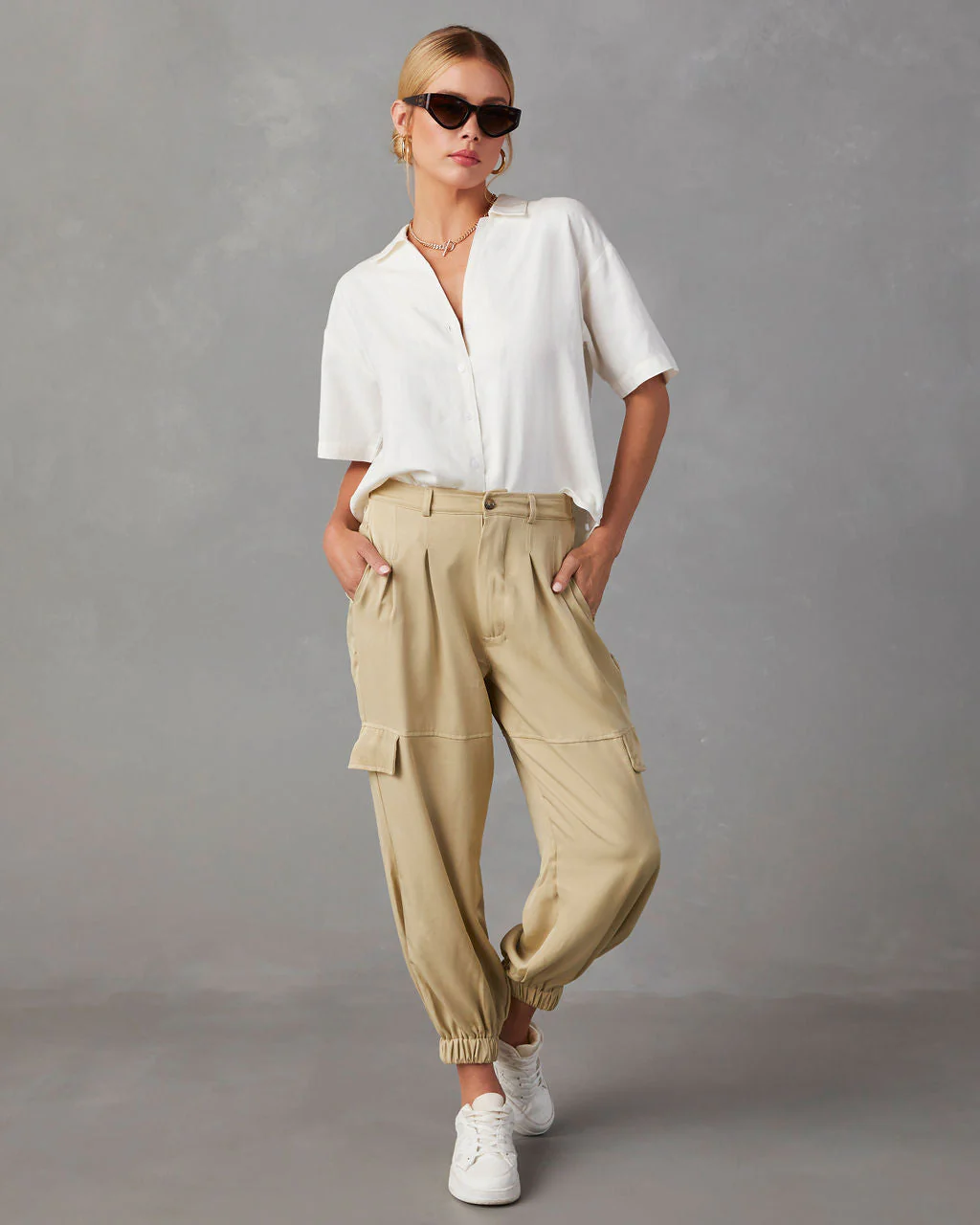 Tofino Short Sleeve Button Up Top - Image 3