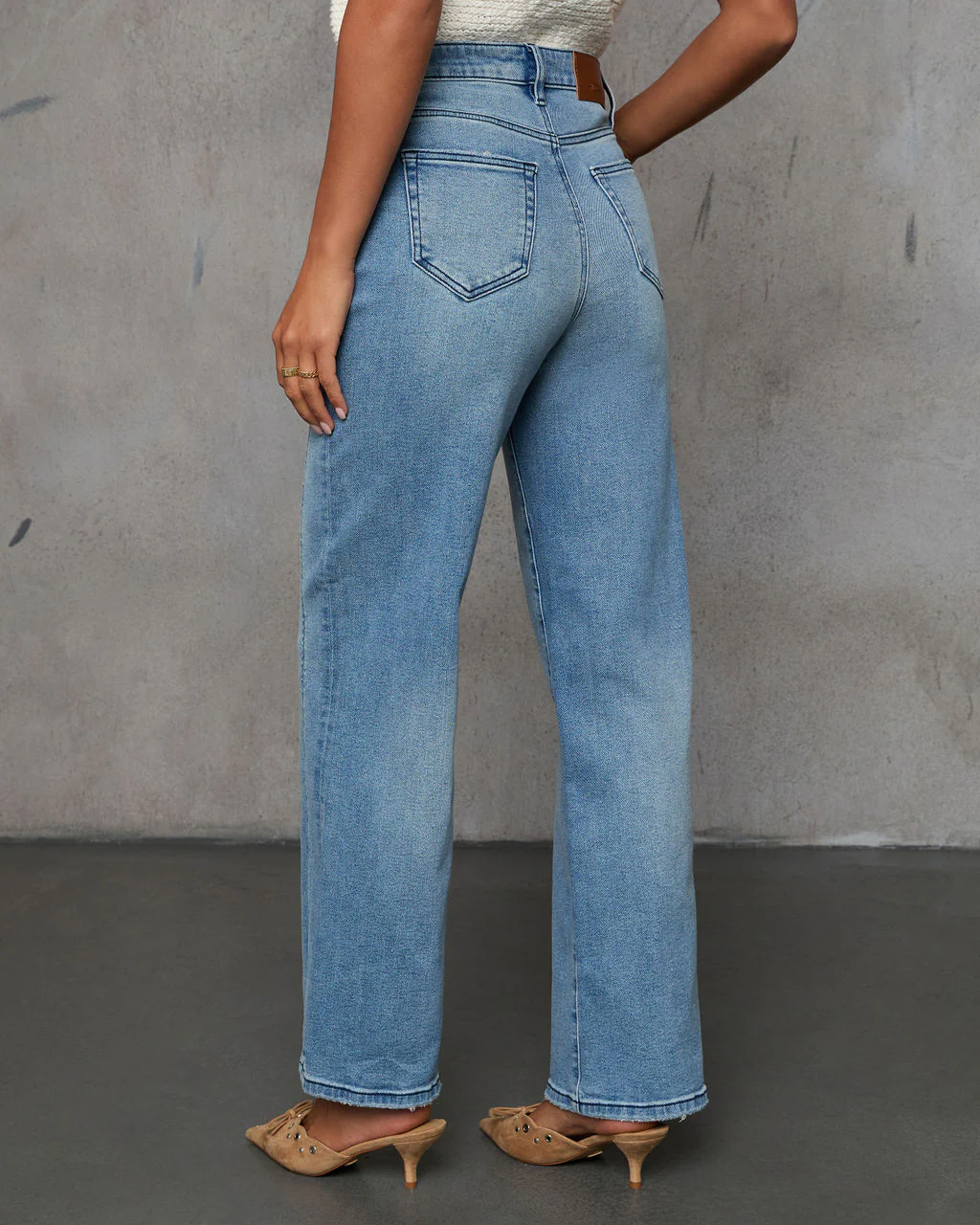 Tomcat Stretch High Rise Relaxed Denim - Image 4