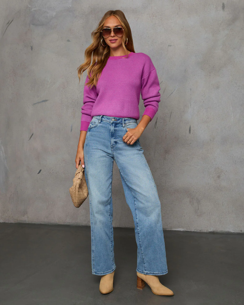 Touch Of Cool Knit Pullover Sweater - Image 2