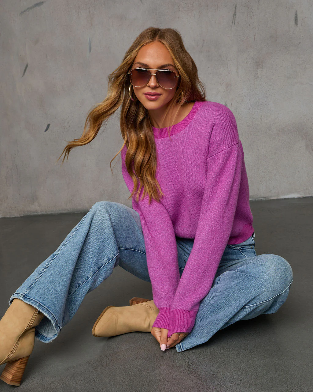 Touch Of Cool Knit Pullover Sweater - Image 6