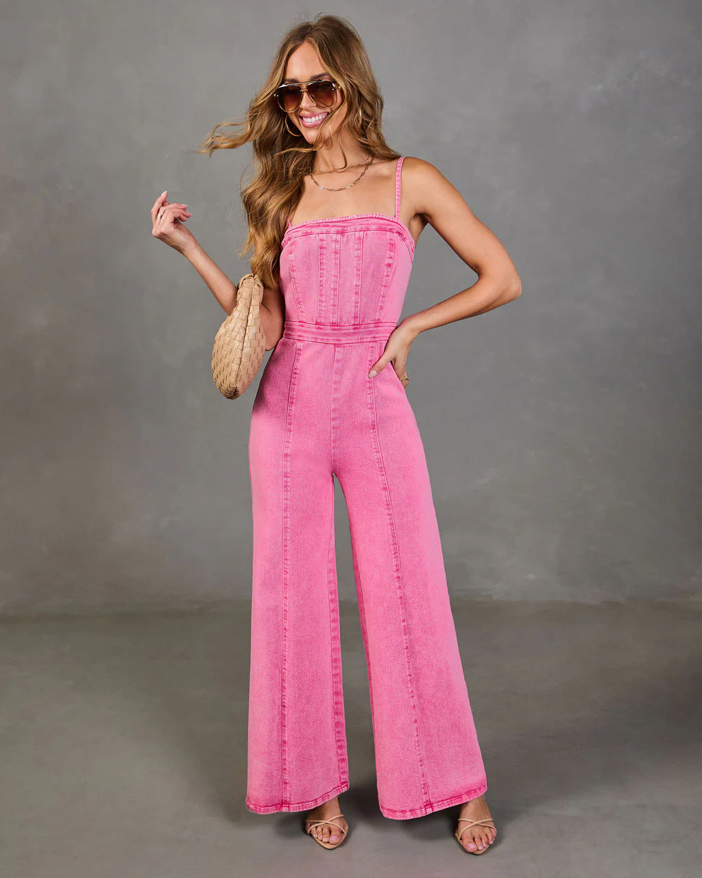 Trendsetter Denim Jumpsuit - Image 6