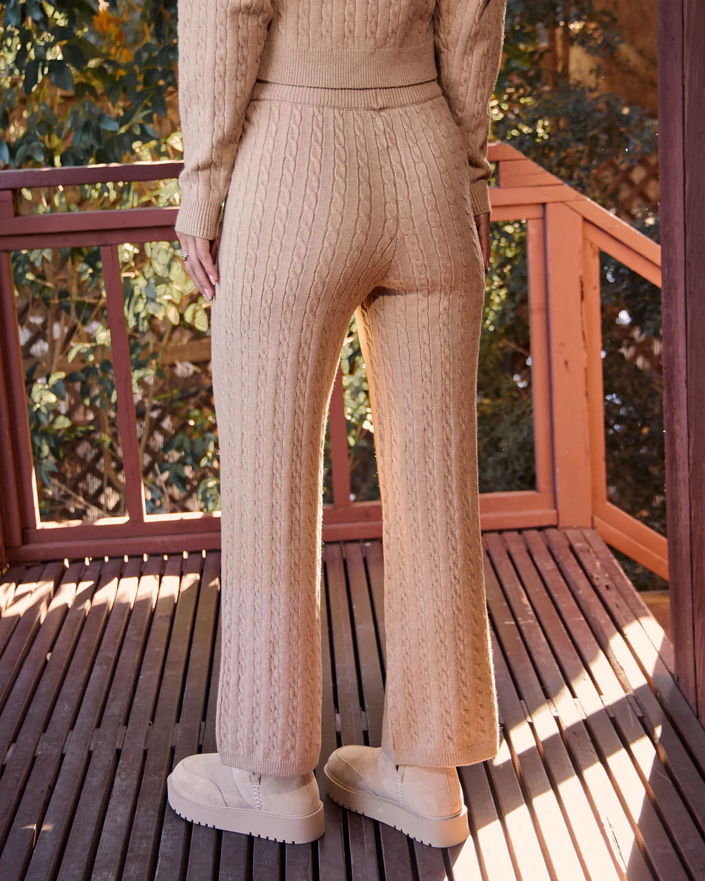 Tressel Cable Knit Pants - Image 4