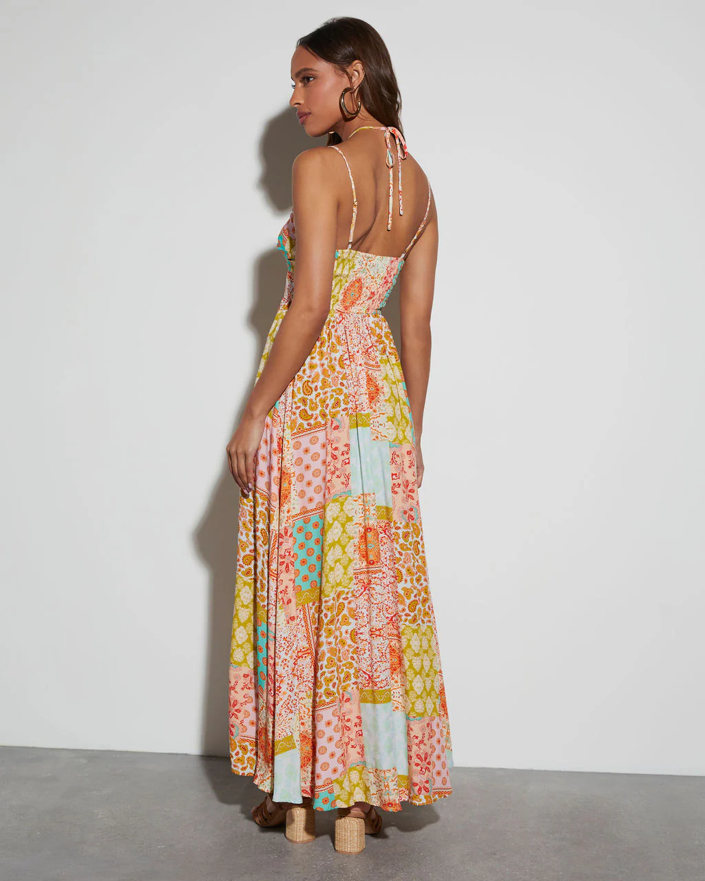 Tropical Tango Sweetheart Maxi Dress - Image 5