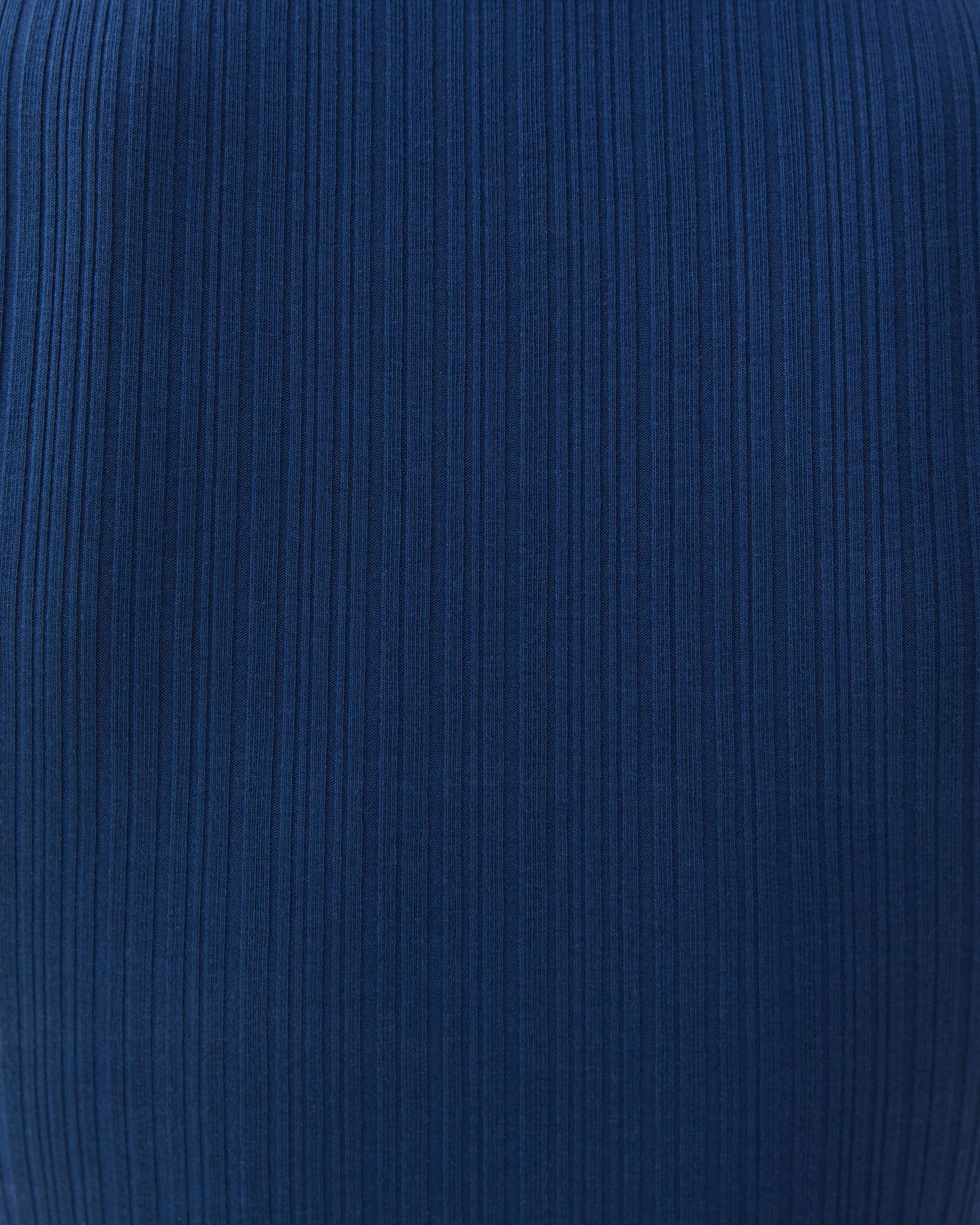 Tyra Ribbed Ruffle Hem Tank - Image 6