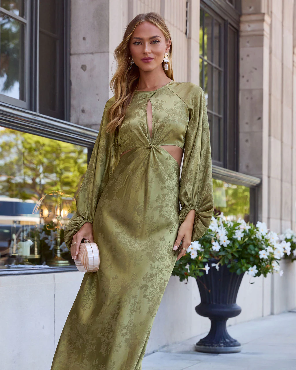Under My Spell Cutout Maxi Dress - Image 17