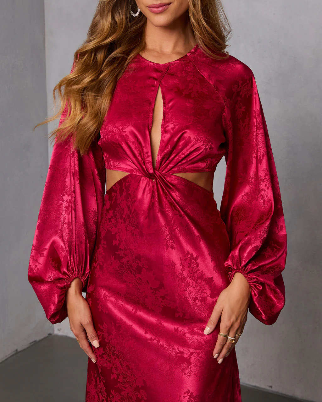 Under My Spell Cutout Maxi Dress - Image 2