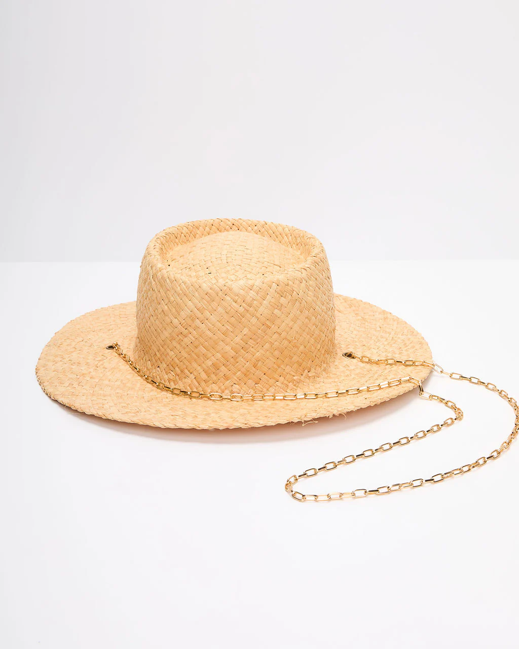 Vaycay Nomad Chain Link Straw Hat - Image 2