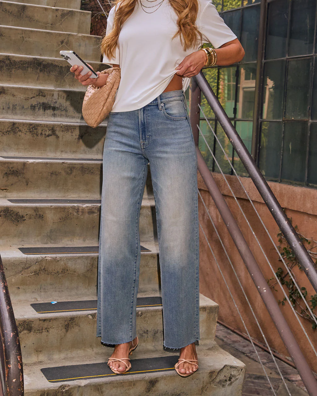 VICI Icon Super Stretch High Rise Straight Jeans - Image 13