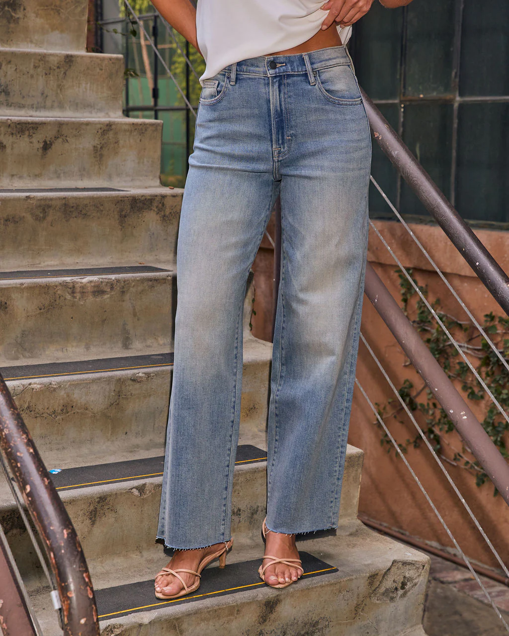 VICI Icon Super Stretch High Rise Straight Jeans - Image 17