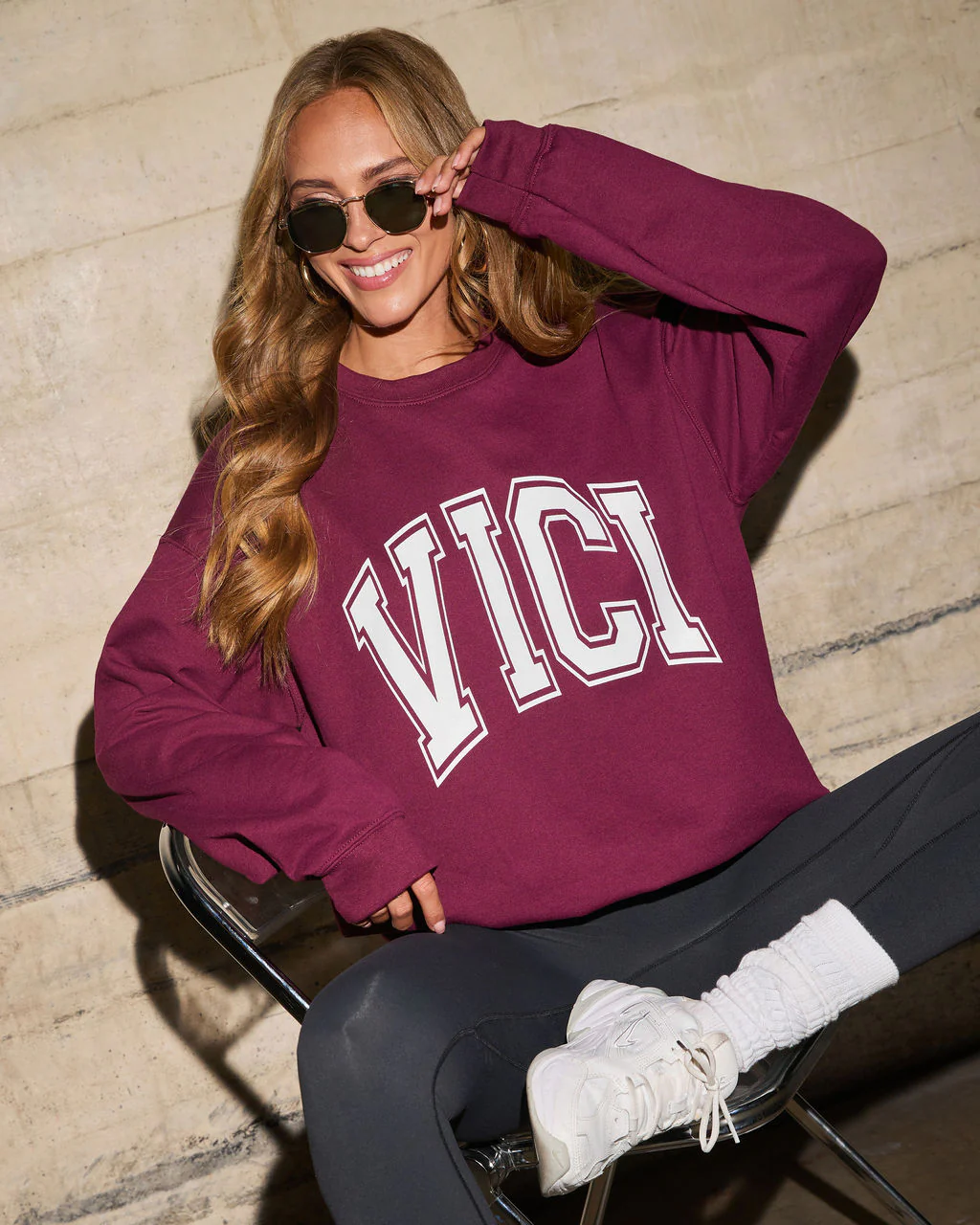 VICI Muse Oversized Graphic Sweatshirt - Image 5