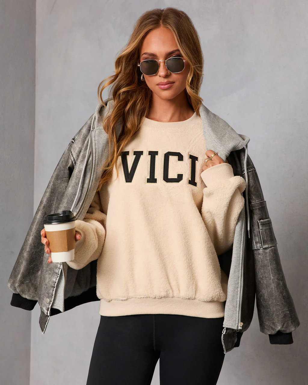 VICI Summit Graphic Sherpa Sweatshirt - Image 6