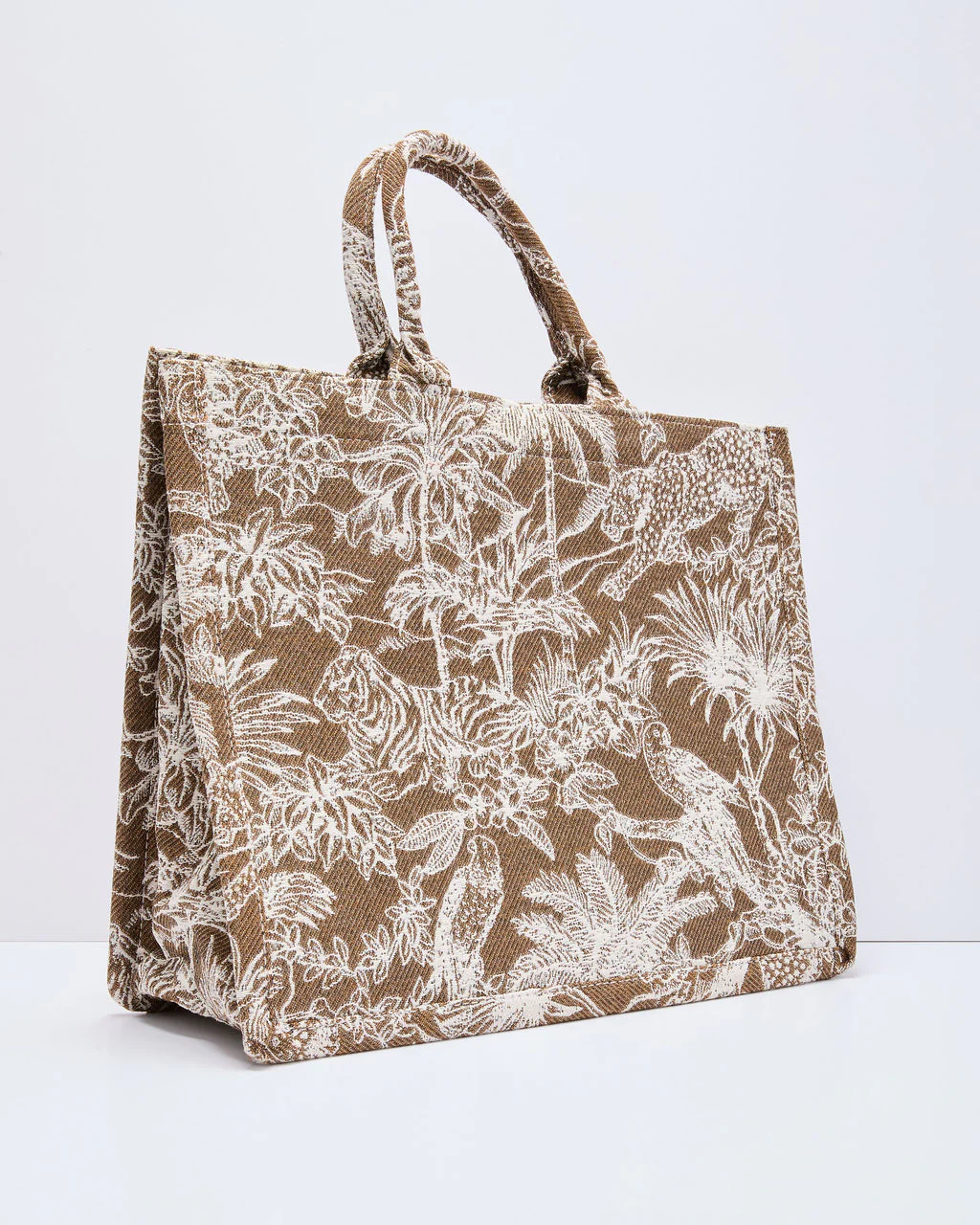 Villa Views Tropical Print Tote Bag - Image 6