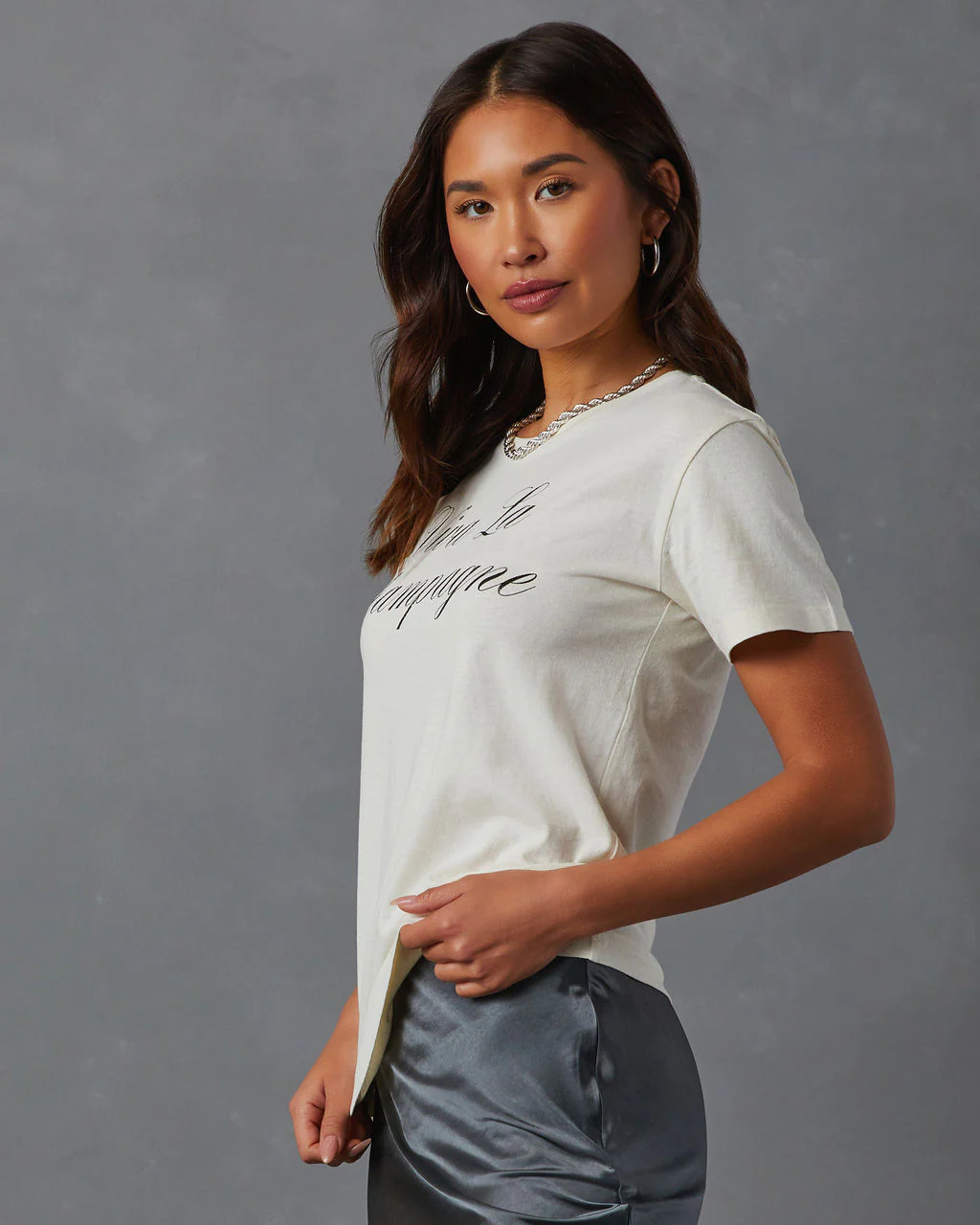 Viva La Champagne Graphic Tee - Image 5