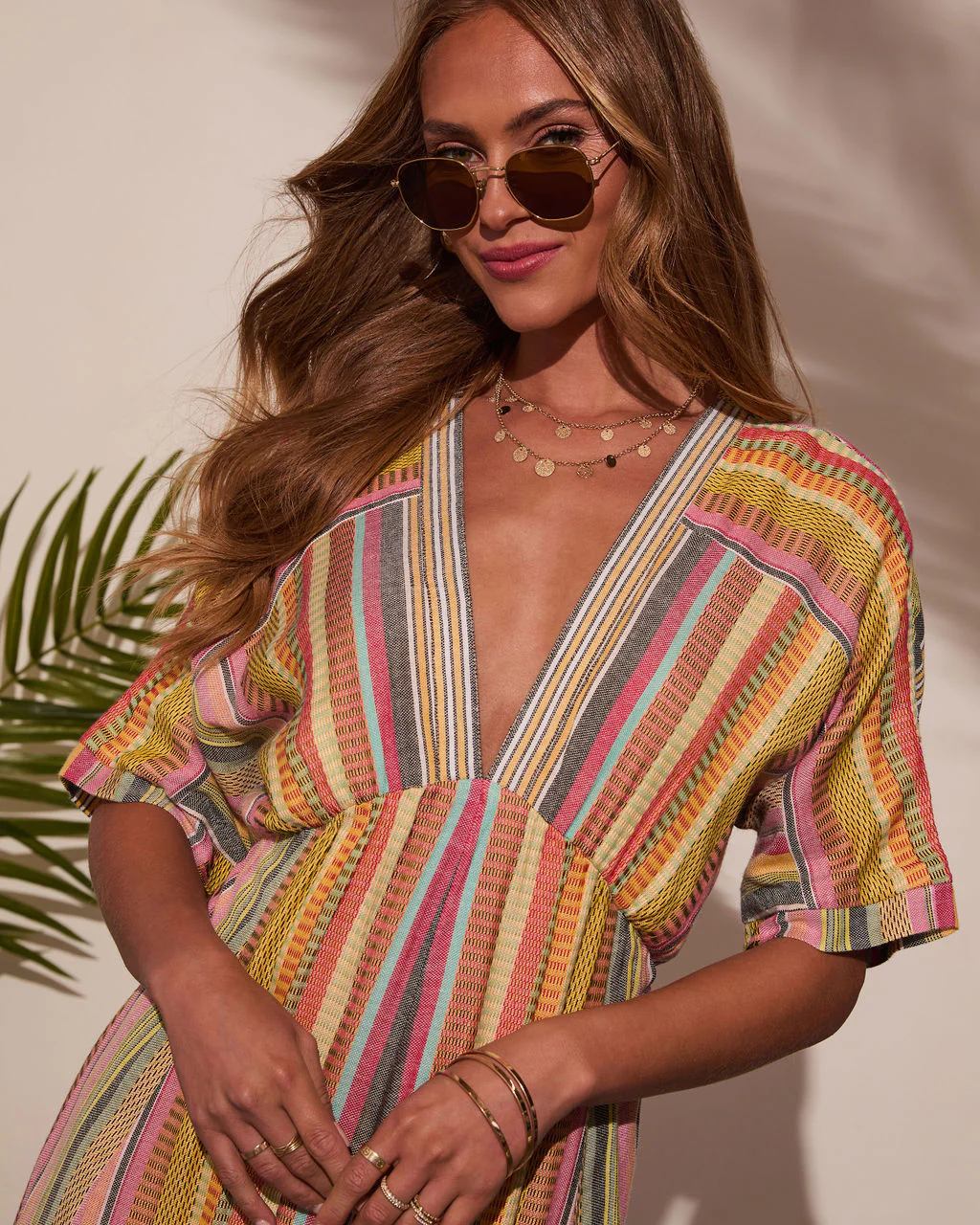 Vivica Striped Maxi Dress - Image 2