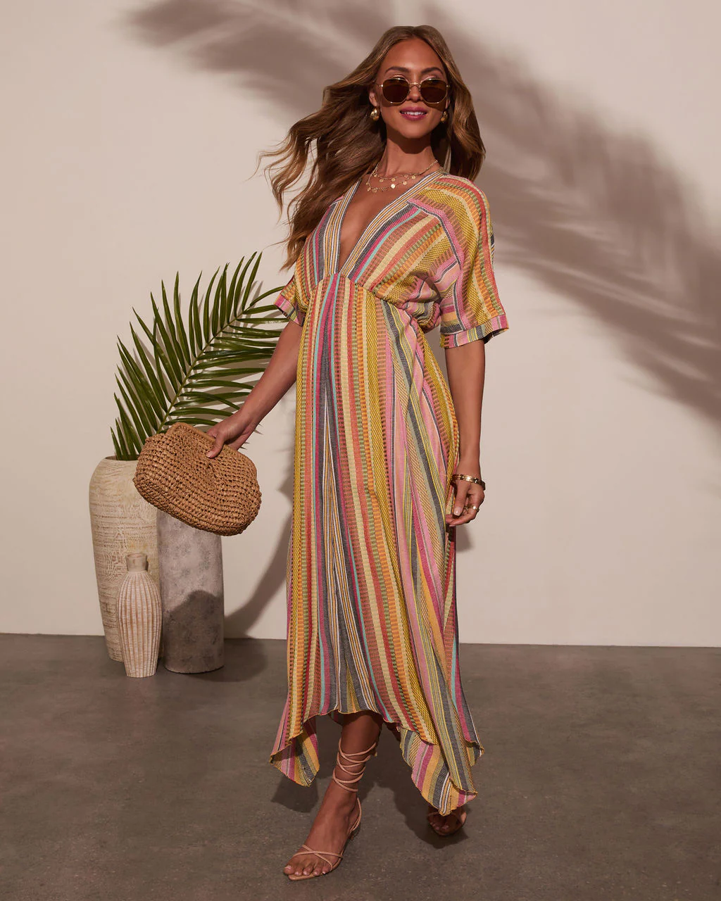 Vivica Striped Maxi Dress - Image 3