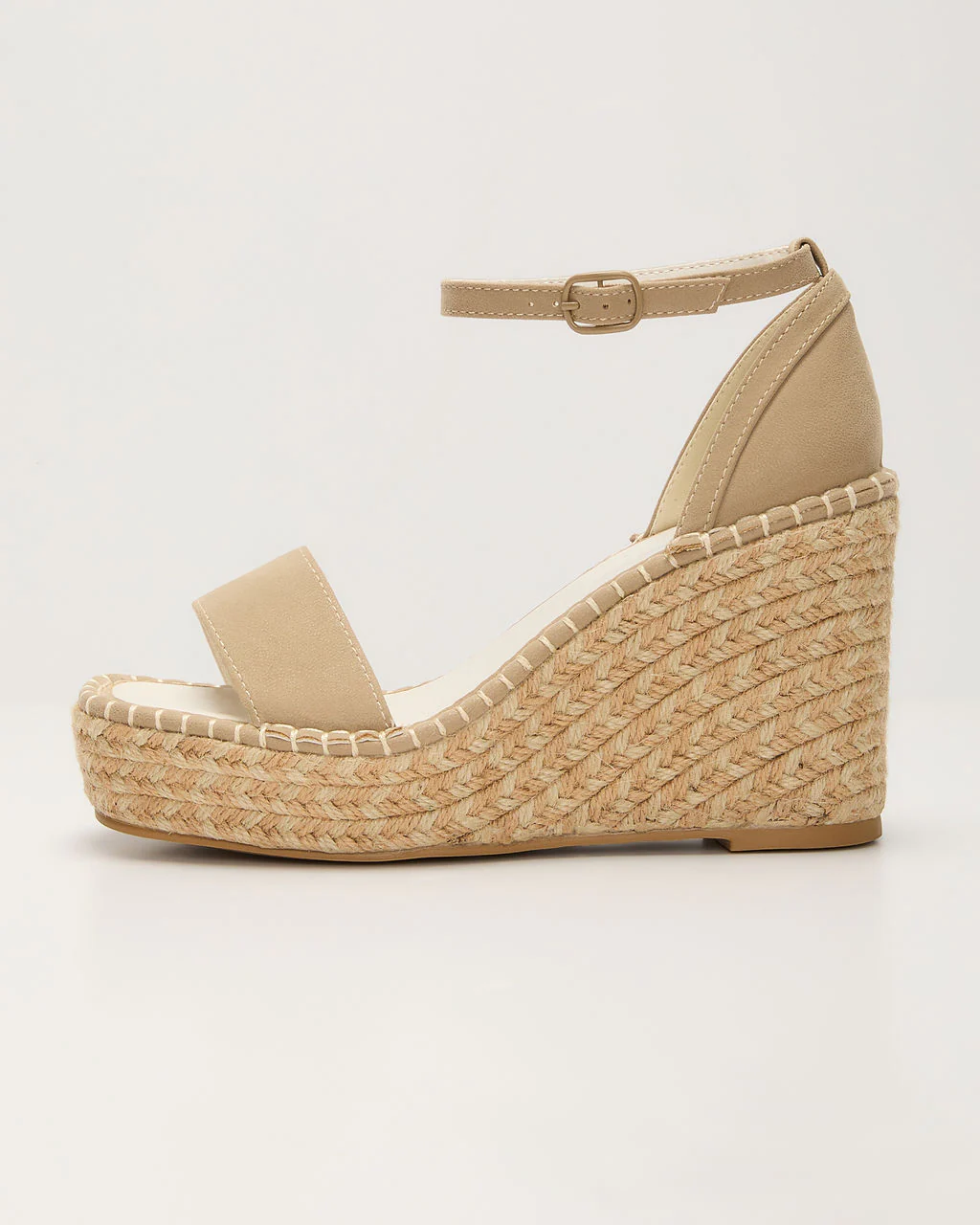 Vivvy Raffia Wedge Sandal - Image 3
