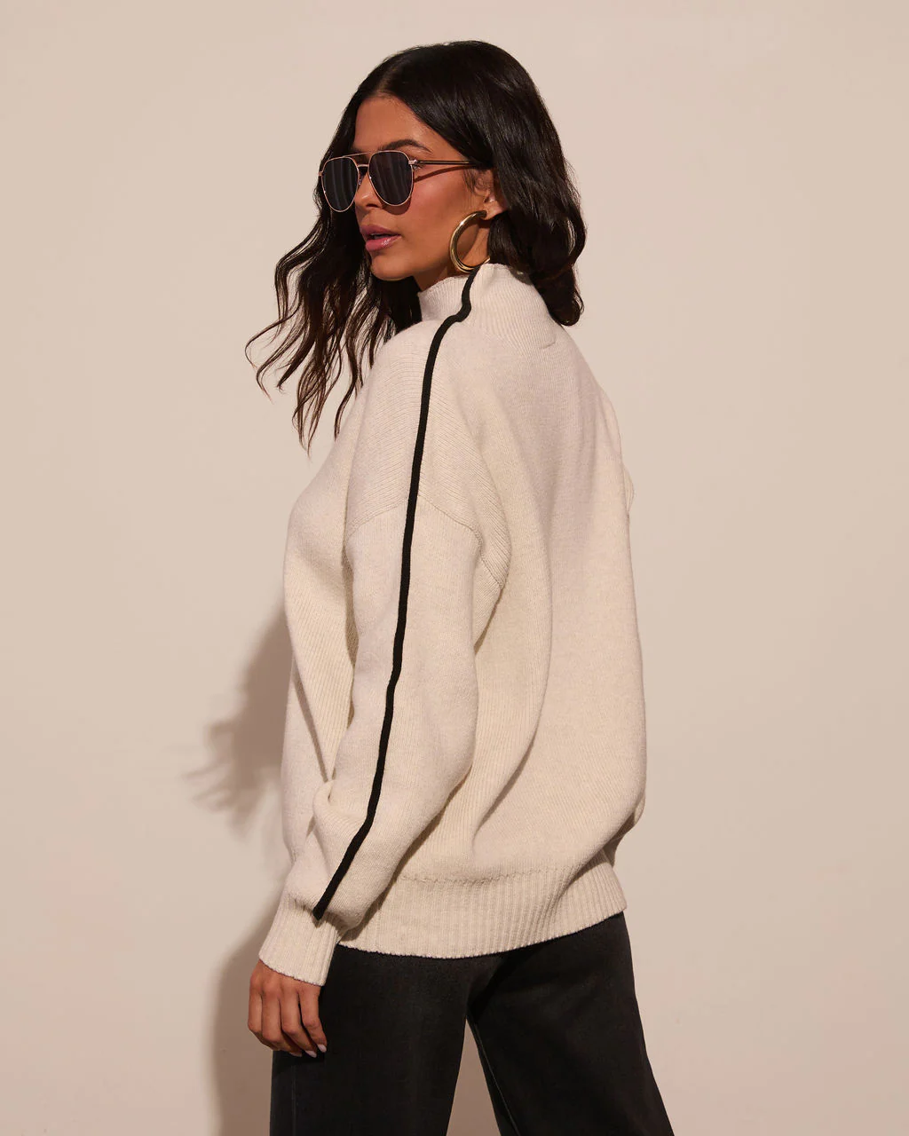 Warm Embrace Mockneck Knit Sweater - Image 10