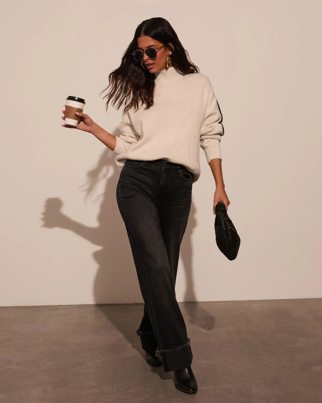 Warm Embrace Mockneck Knit Sweater - Image 11