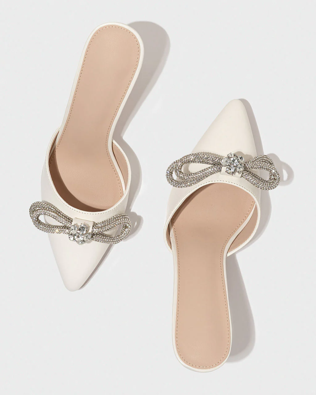 Webster Crystal Embellished Mule Heels - Image 2