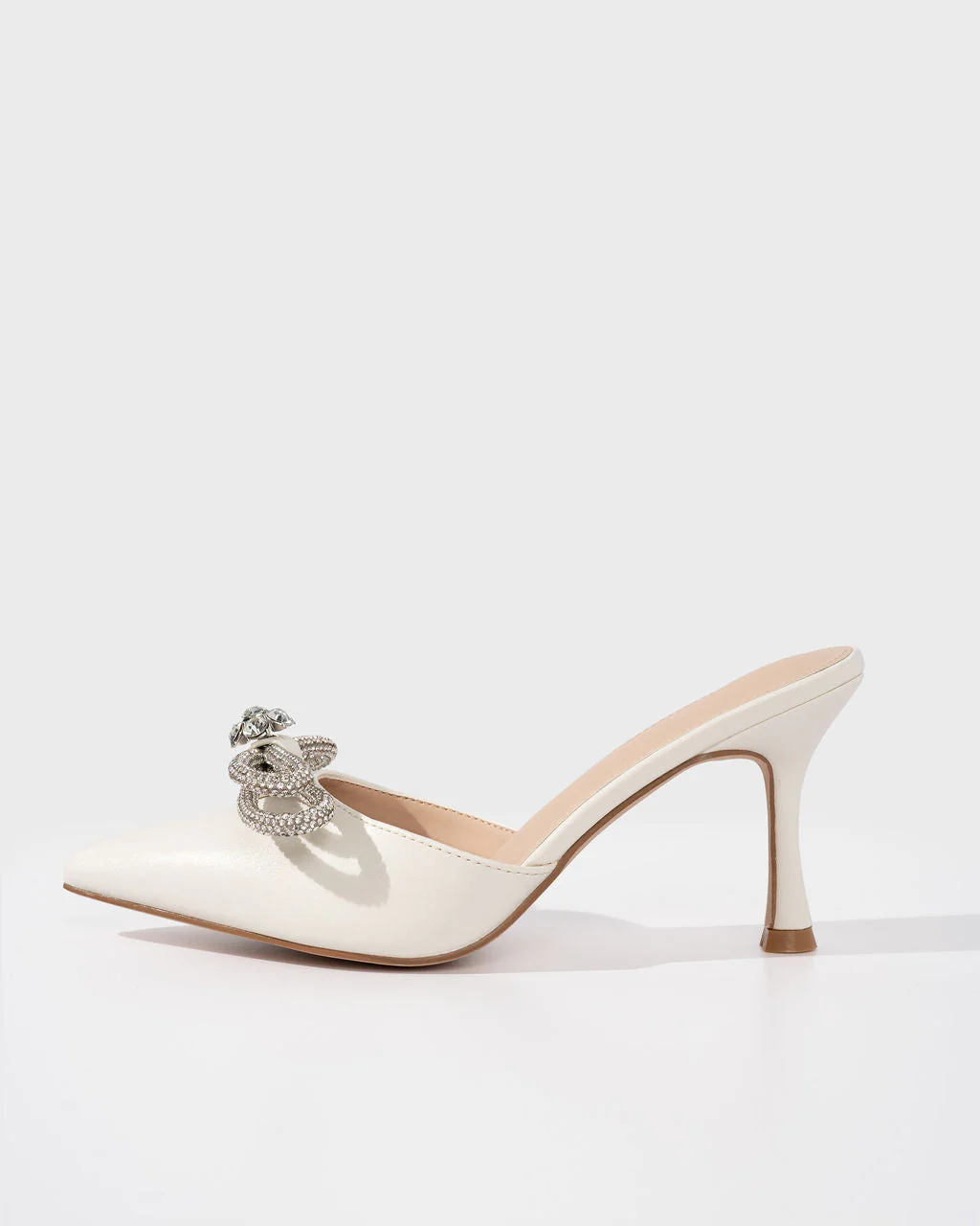Webster Crystal Embellished Mule Heels - Image 3
