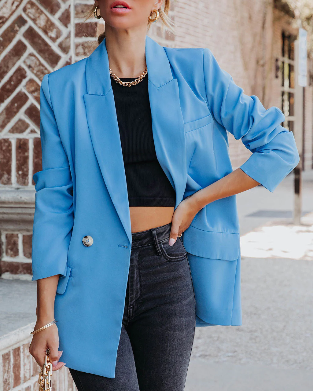 Whinn Pocketed Blazer - Image 3