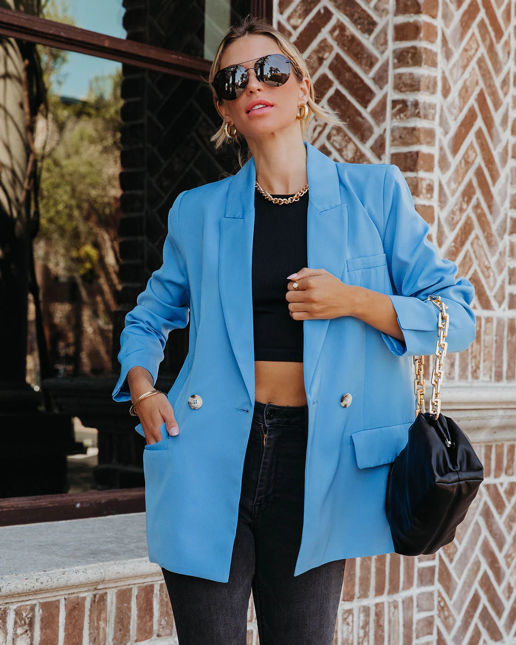 Whinn Pocketed Blazer - Image 4