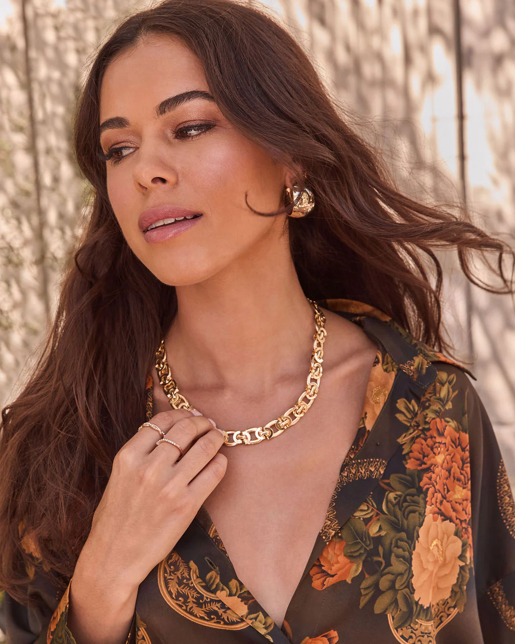Whispered Marigold Chain Link Necklace - Image 6