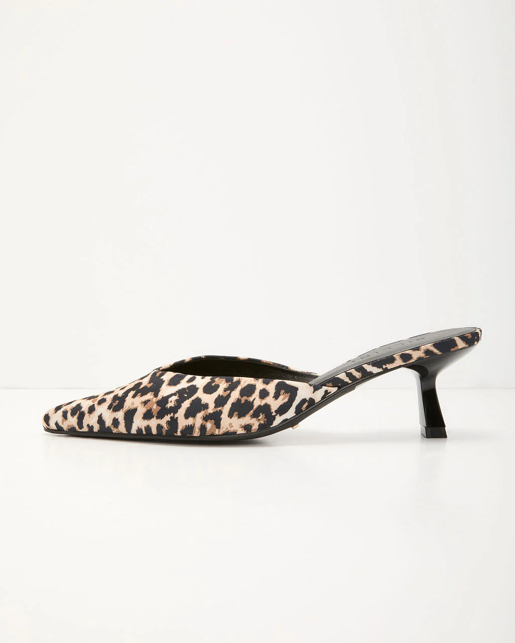 Wild Mood Leopard Pointed Toe Mule - Image 5