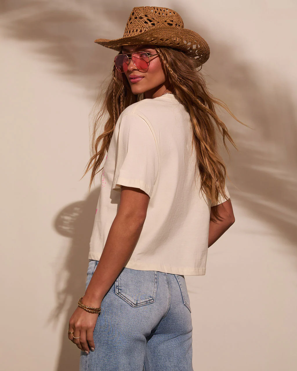 Wild West Cropped Graphic Tee - Image 4