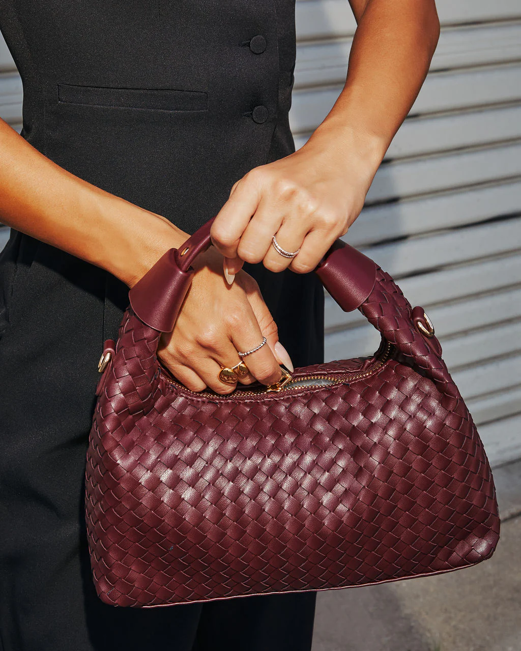 Wilder Woven Top Handle Bag - Image 13