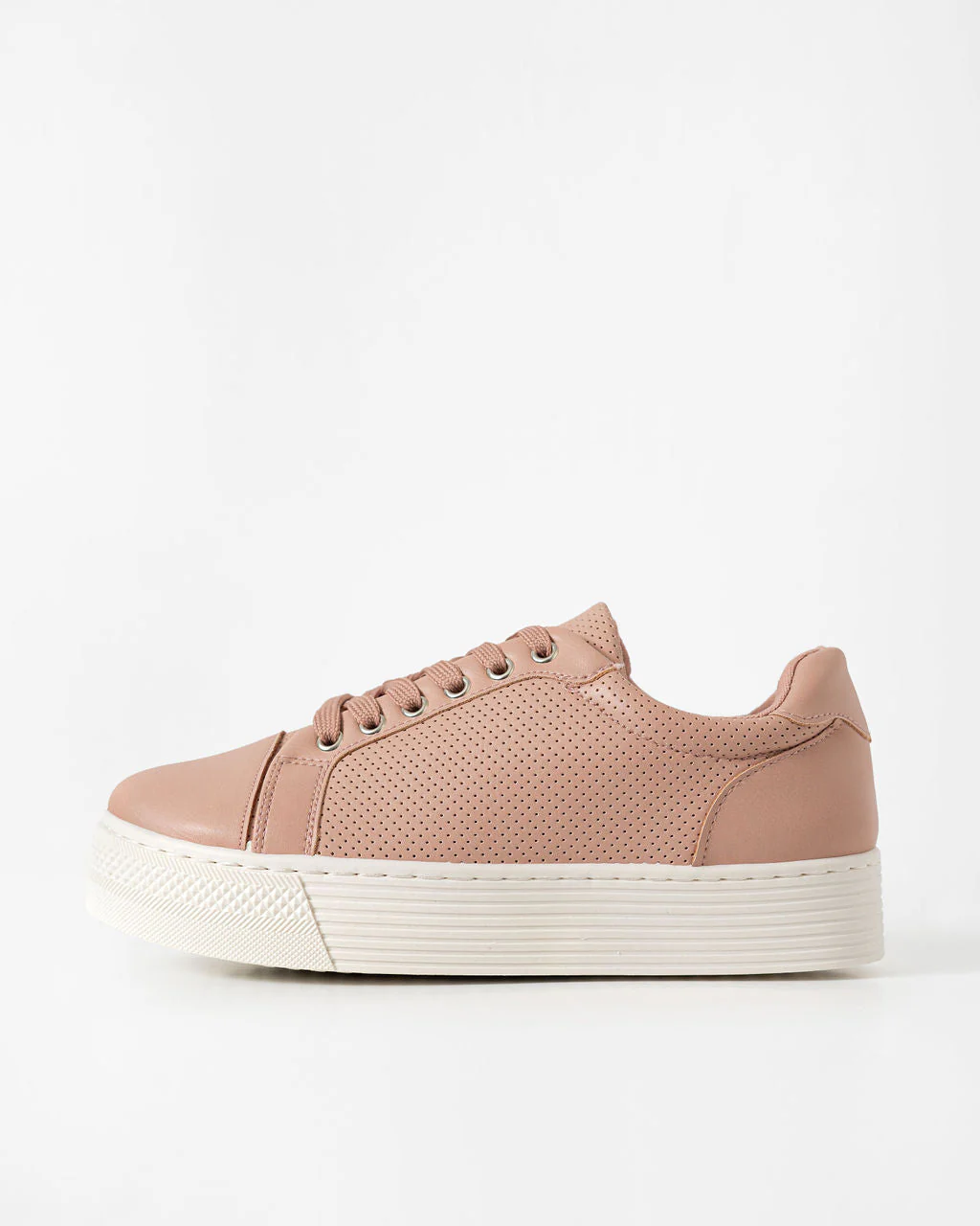 Willis Perforated Platform Sneakers - Image 2