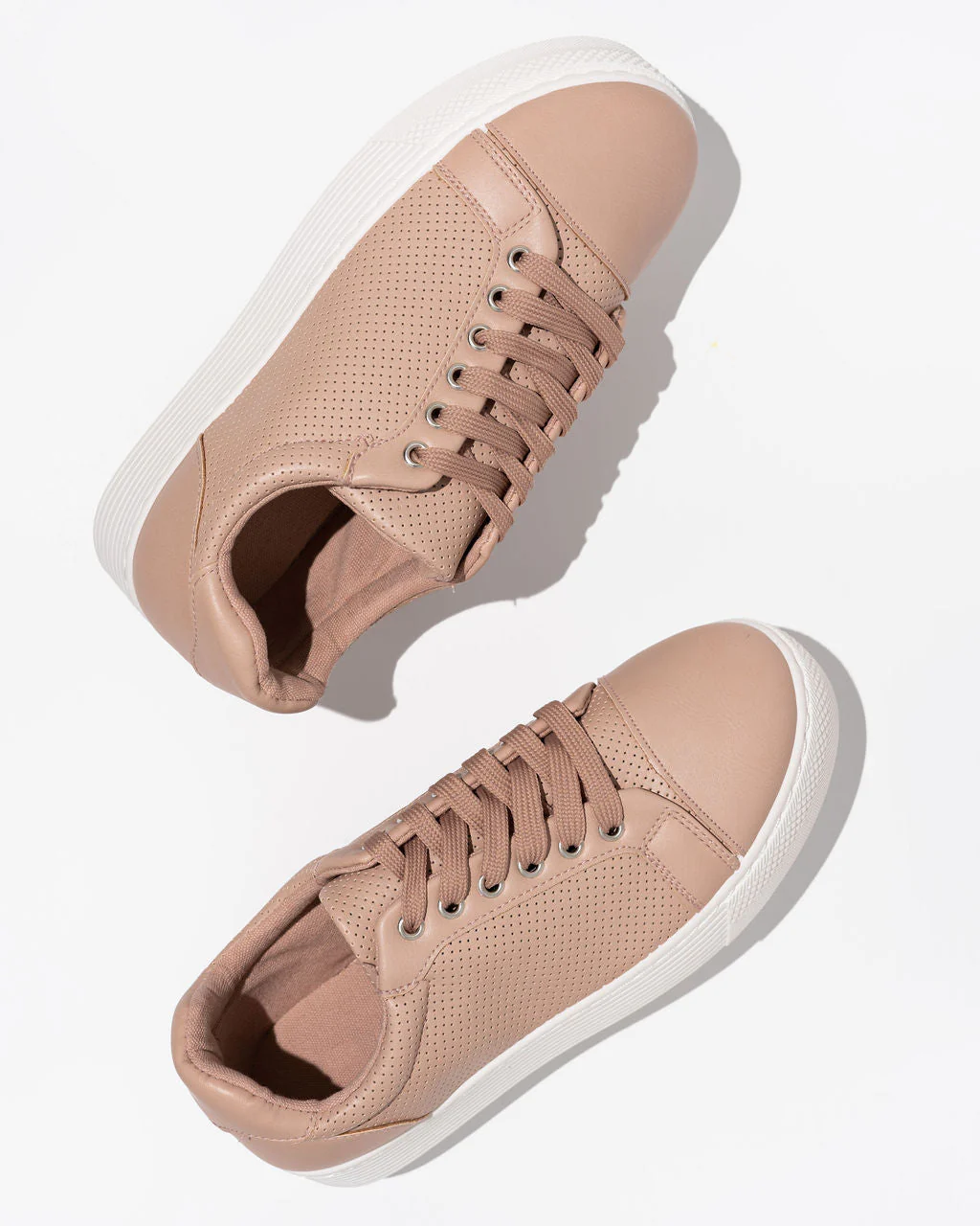 Willis Perforated Platform Sneakers - Image 4