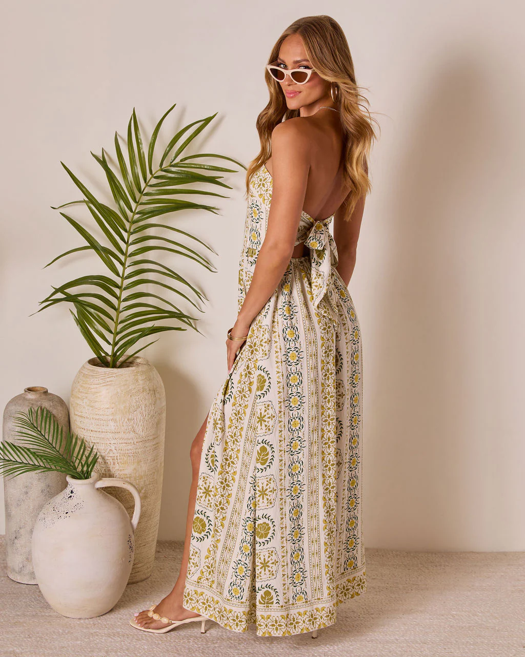 Willow Daze Strapless Maxi Dress - Image 4