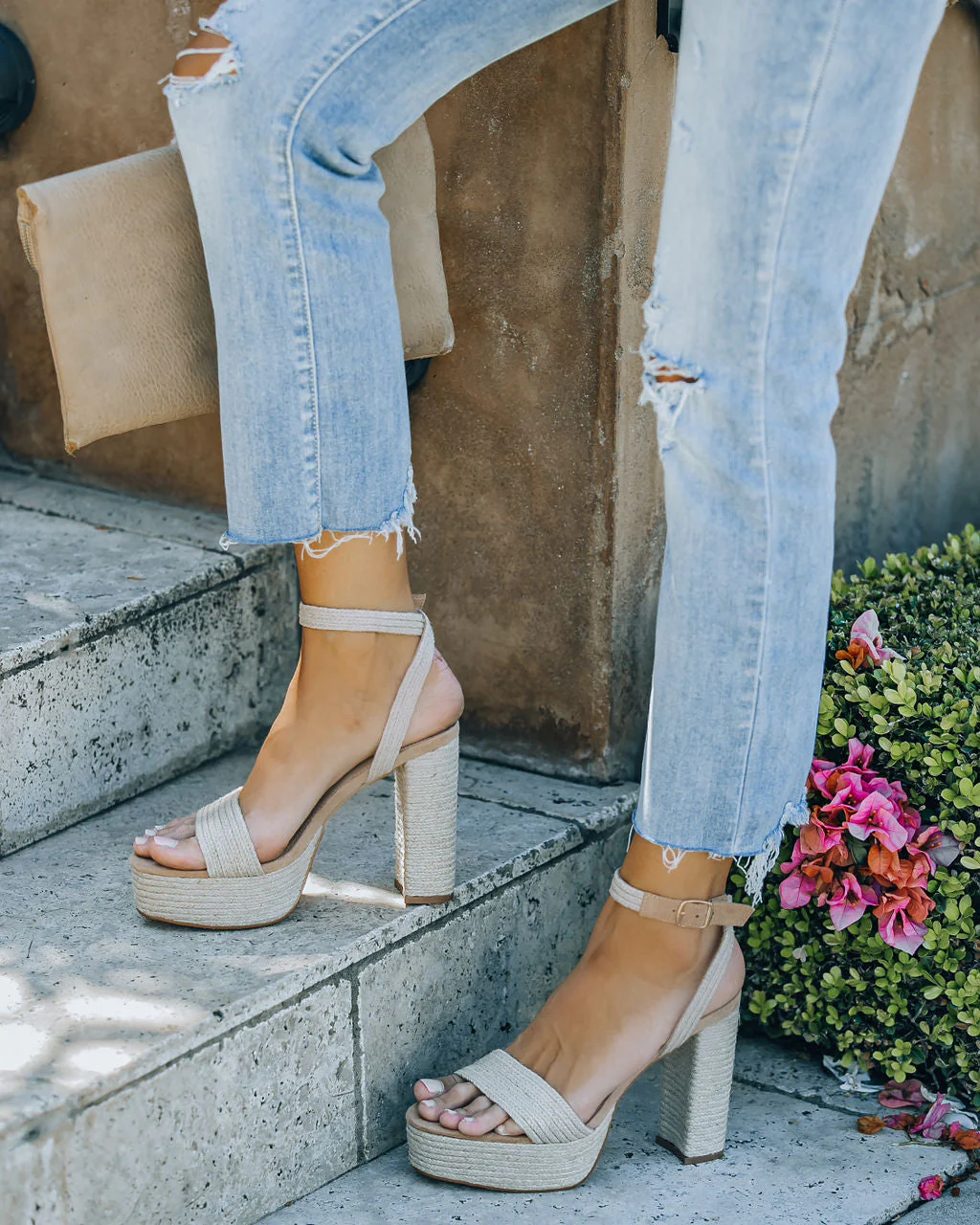 Willow Heeled Platform Sandal - Image 5