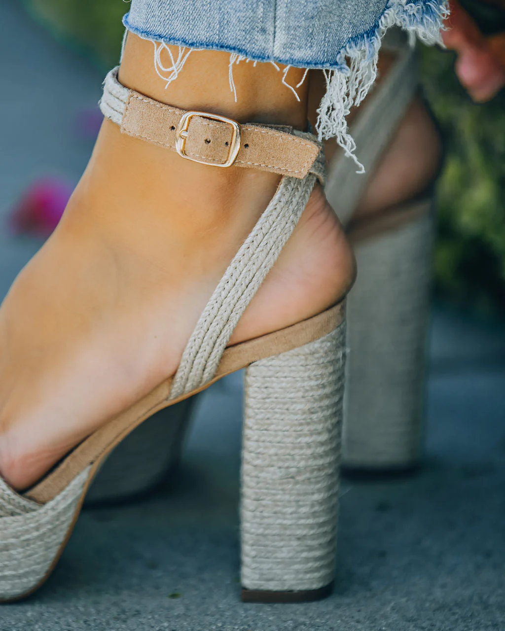 Willow Heeled Platform Sandal - Image 6