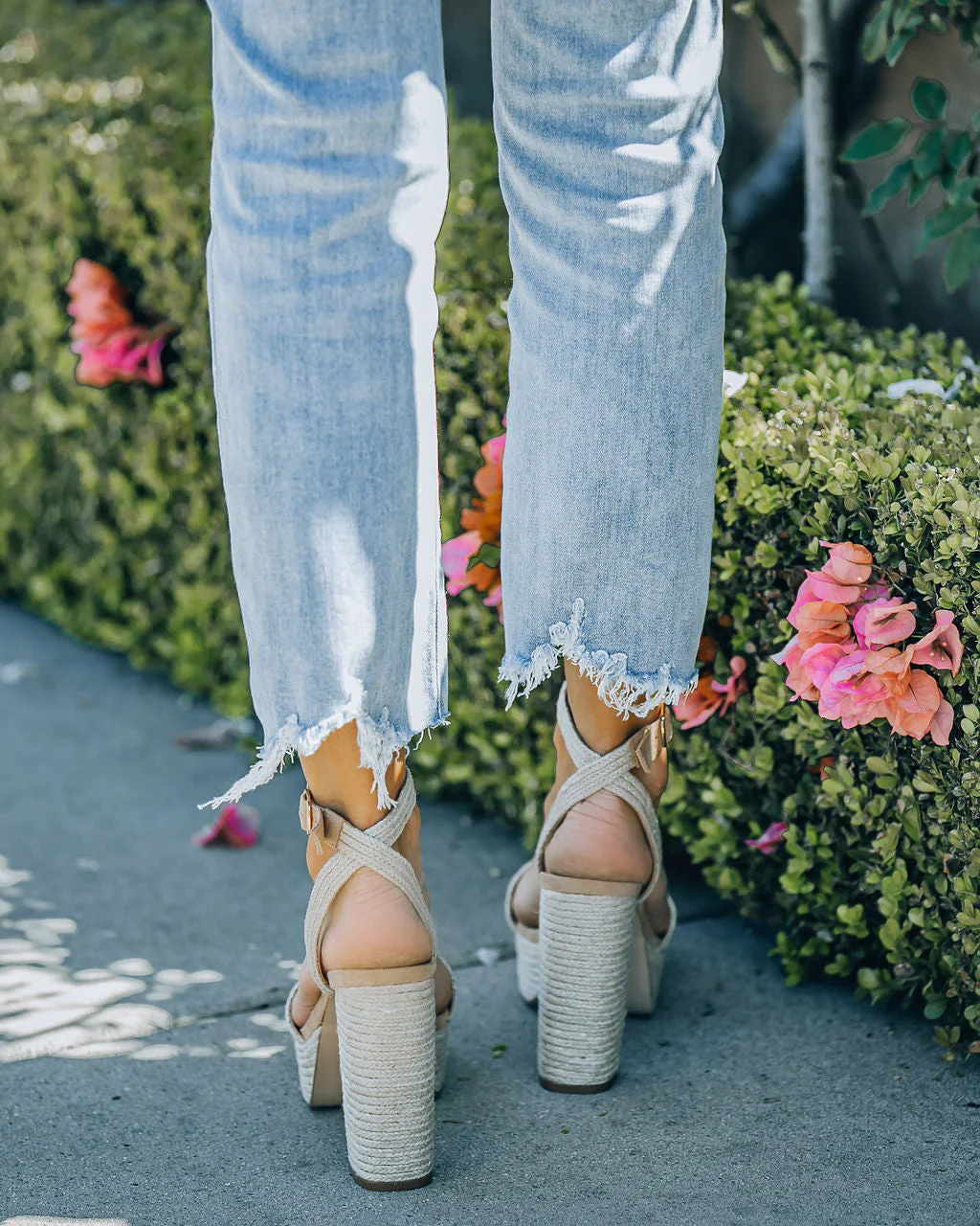 Willow Heeled Platform Sandal - Image 8