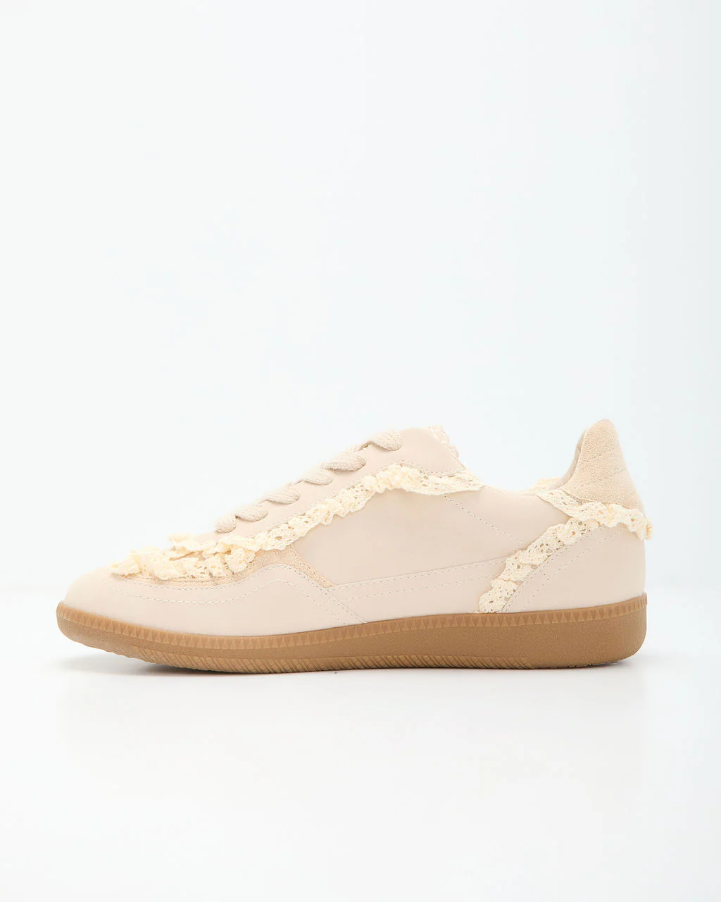 Winslet Lace And Pearl Charm Sneakers - Image 3